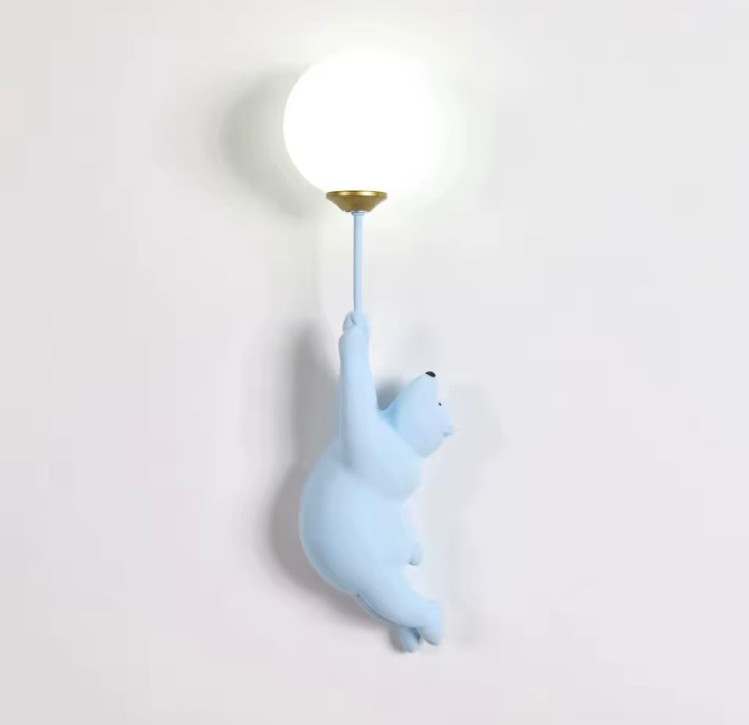 Orbit Bear LED Balloon Wall Sconce