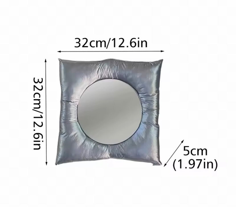 Chrome Pillow Mirror measurements
