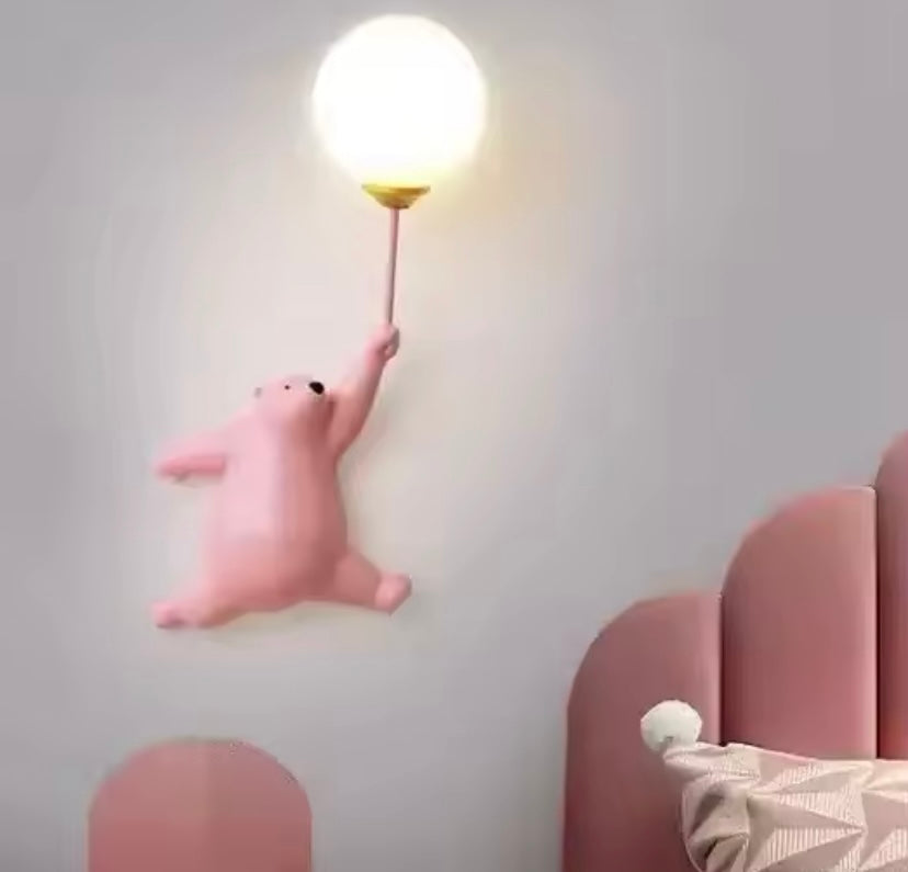 Orbit Bear LED Balloon Wall Sconce