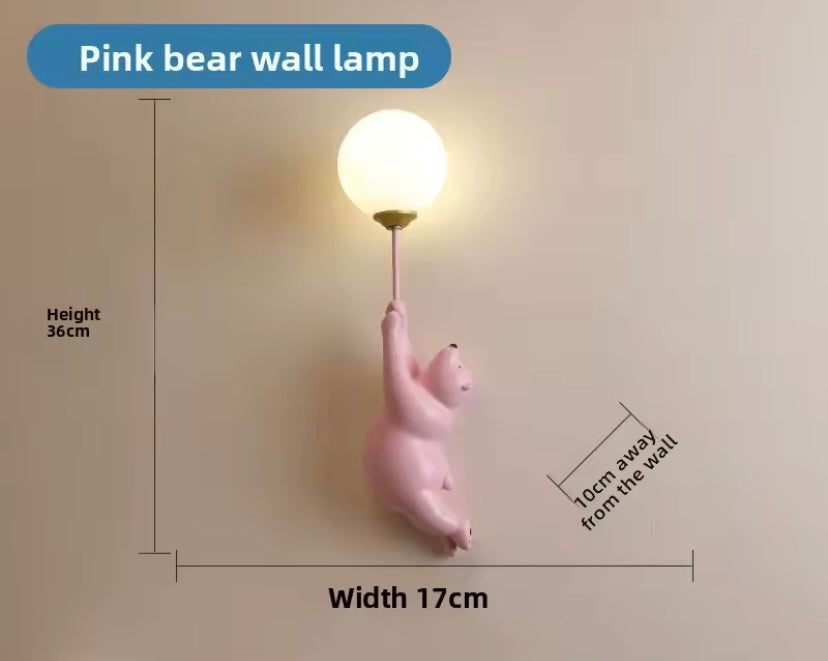 Orbit Bear LED Balloon Wall Sconce