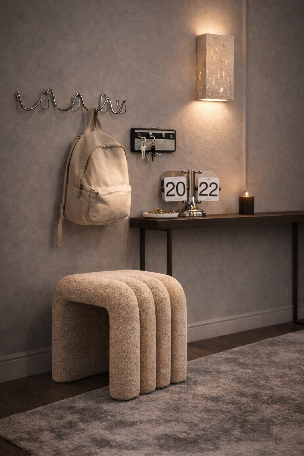 Squiggle Coat Hook