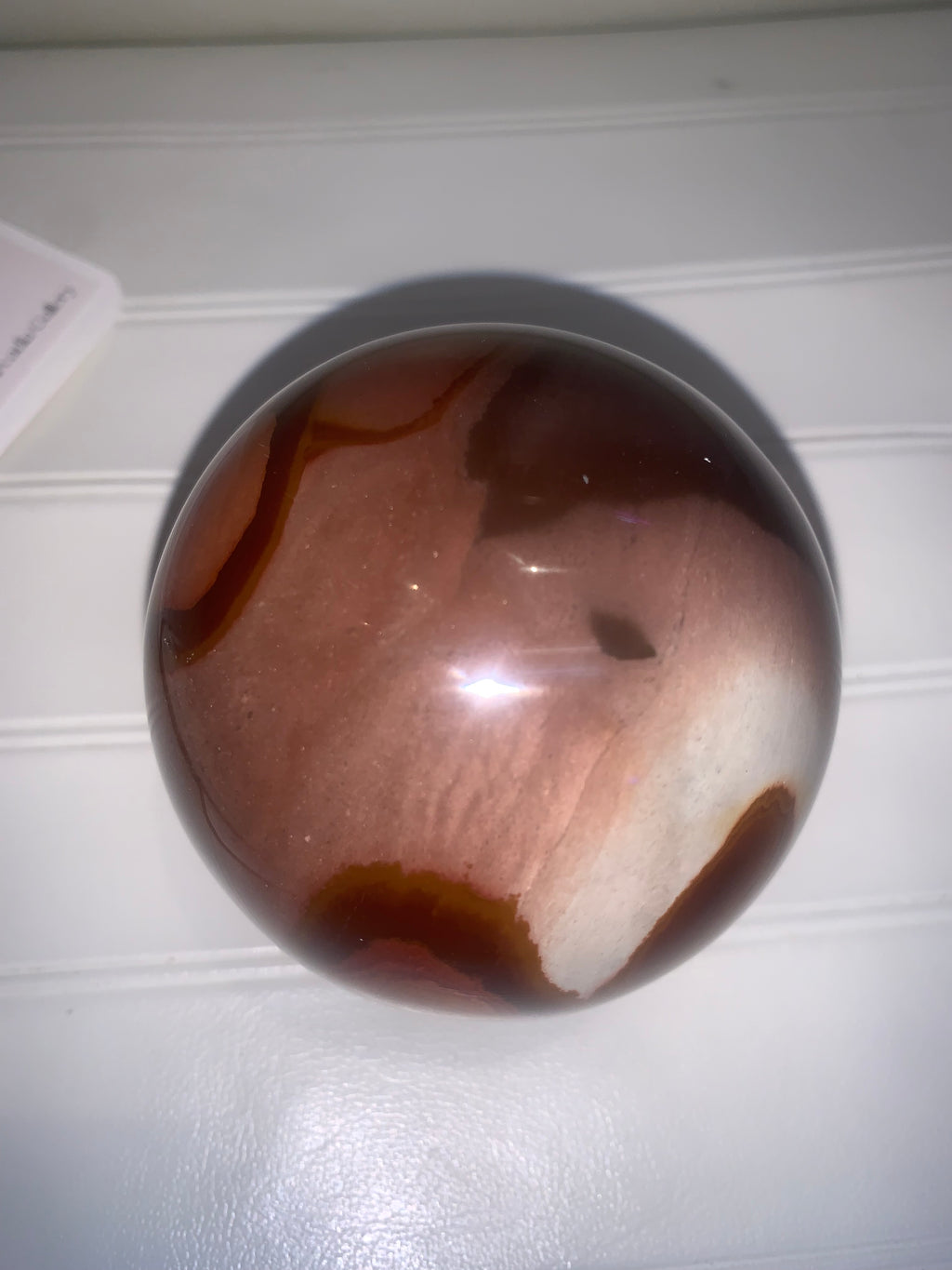 Large Polychrome Jasper excellent clarity and one of a kind perfection from Just Peachy Home decor store Sphere