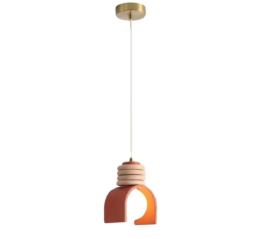 Modern pendant lamp with unique funky design