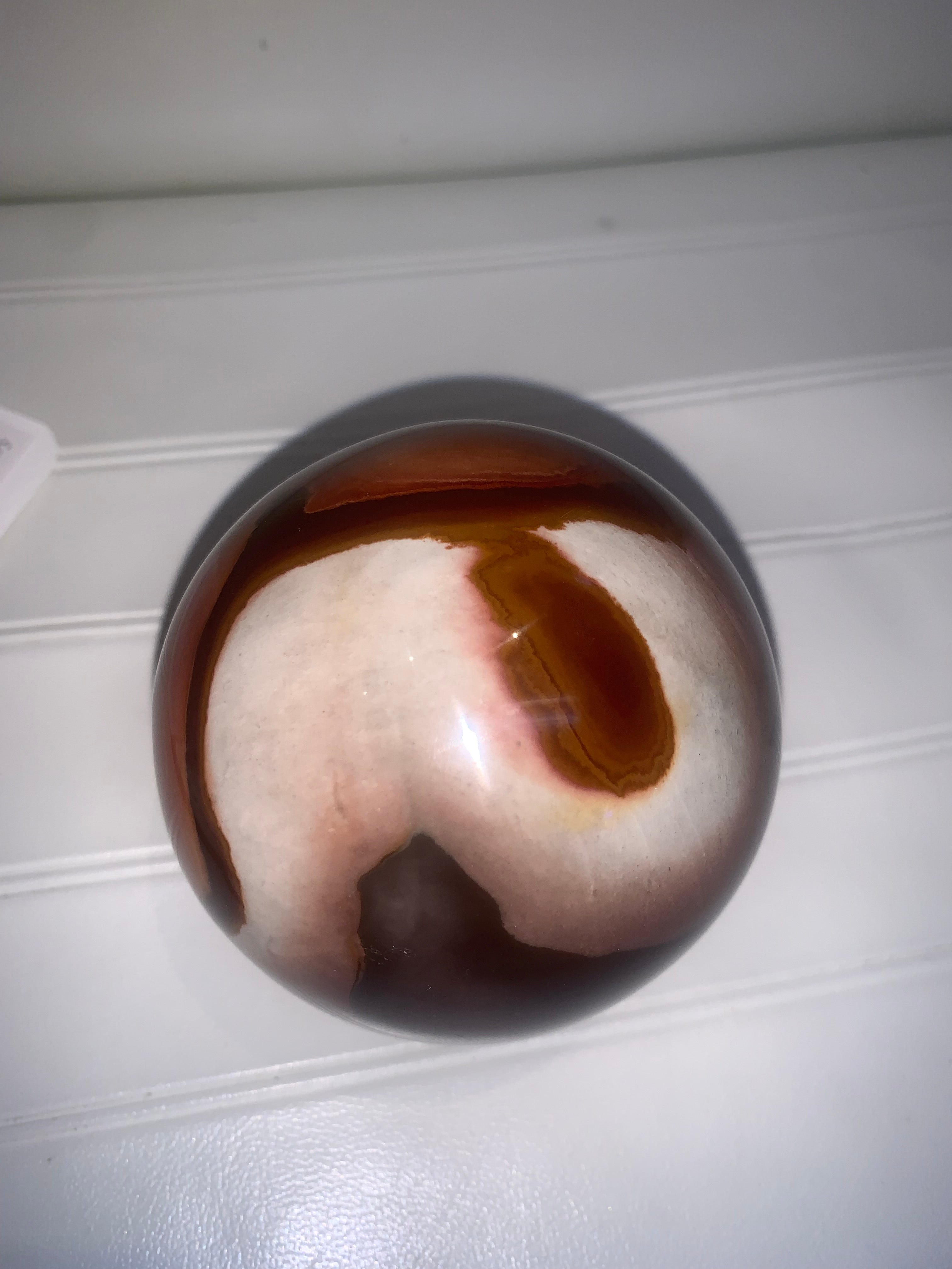 Polychrome Jasper with excellent clarity and one of a kind perfection from Just Peachy Home decor store