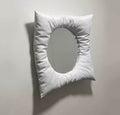 White PillowMirrorr on wall